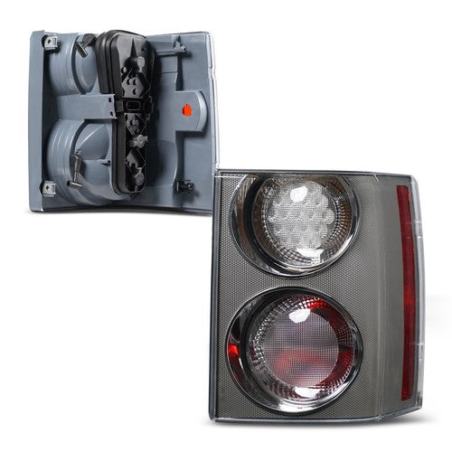 chrome clear-lens tail light view 6 for Land Rover Range Rover L322 (2002-2009)
