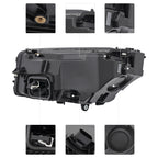 Right LED headlight side angle for 2020-2022 Mercedes-Benz GLC