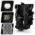 Right LED headlight side angle for 2020-2023 Chevrolet Silverado 2500HD/3500HD