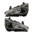Black HID Projector Headlights Pair w/ LED DRL for Chrysler Pacifica (2017-2020)