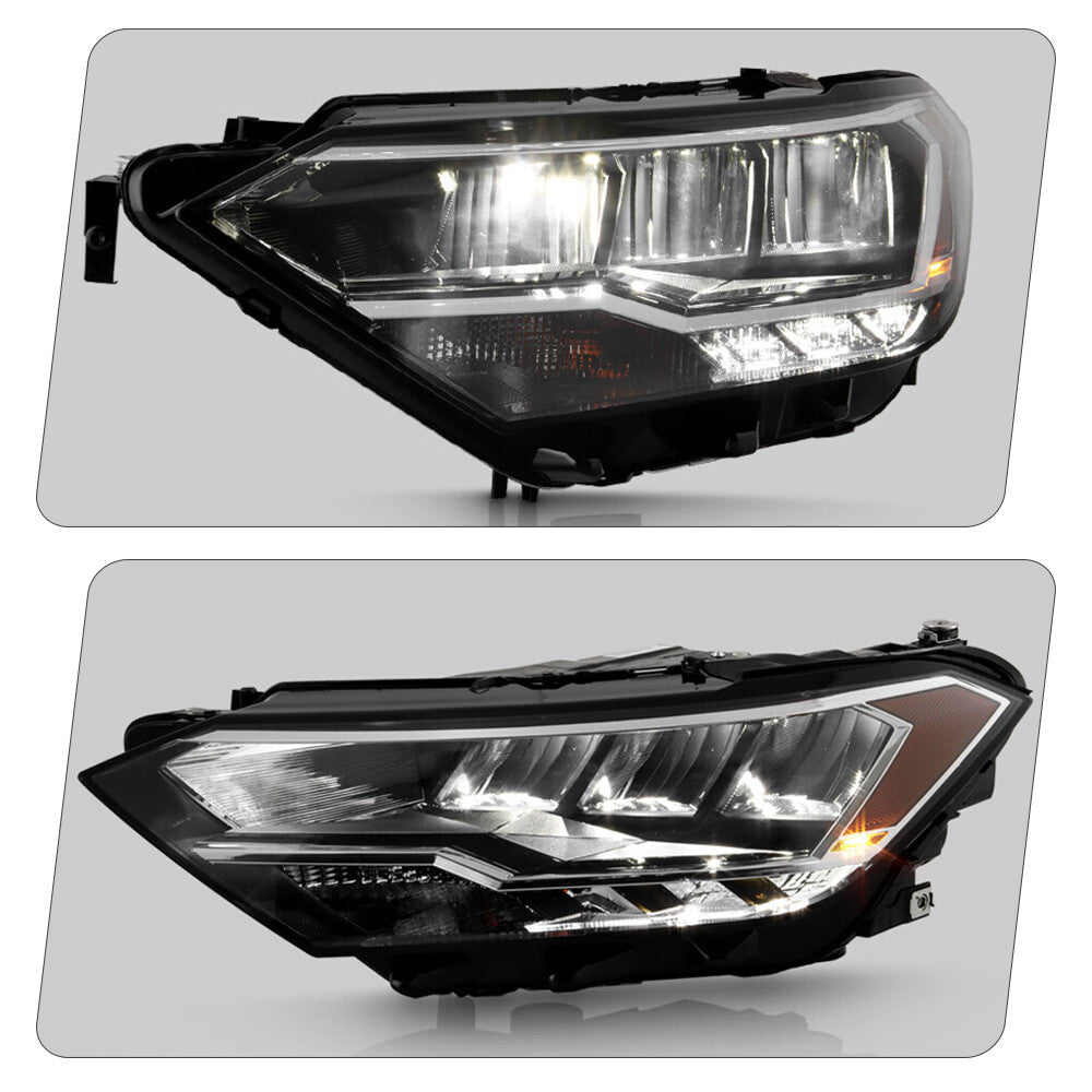 Left LED headlight side angle for 2019-2024 VW Jetta