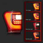 clear LED tail light view 6 for Ford Expedition Limited King Ranch Platinum (2018-2021)