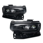 Right LED headlight side angle for 2022-2025 Jeep Wagoneer / Wagoneer L