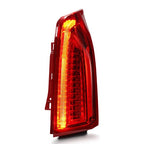 red full LED tail light view 6 for Cadillac ATS Sedan (2013-2018)