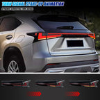 Sequential LED turn signal on the 2015-2021 Lexus NX200t / NX300 / NX300h tail light