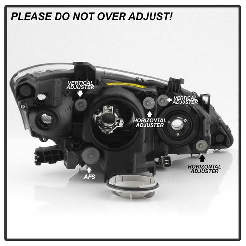 Right HID headlight side angle for 2007-2009 Lexus ES350