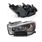Pair LED headlight rear housing angle for 2014-2022 Infiniti Q50