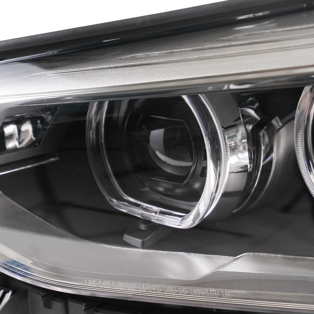 Pair LED headlight rear housing angle for 2018-2021 BMW X3 / X4