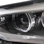 Pair LED headlight rear housing angle for 2018-2021 BMW X3 / X4