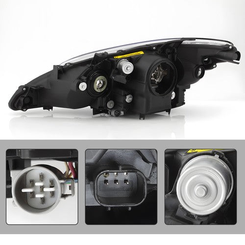 Right HID headlight side angle for 2010-2012 Lexus ES350