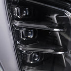 Pair LED headlight rear housing angle for 2025-2026 GMC Yukon / Yukon XL AT4 / Elevation