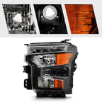 Right Halogen headlight side angle for 2022-2026 Chevrolet Silverado 1500