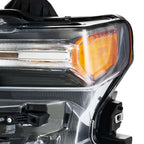 Right halogen headlight side angle for 2024-2026 Chevy Silverado 2500HD