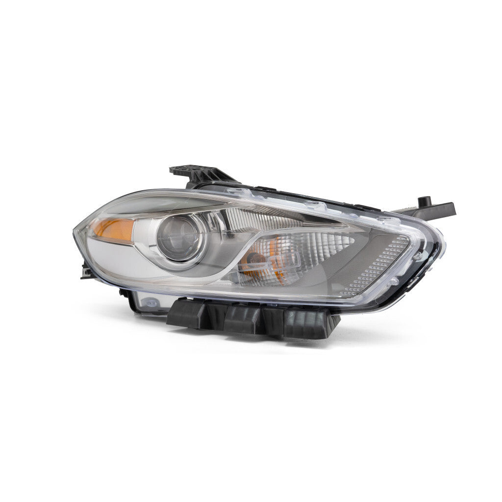 Left HID headlight side angle for 2013-2016 Dodge Dart