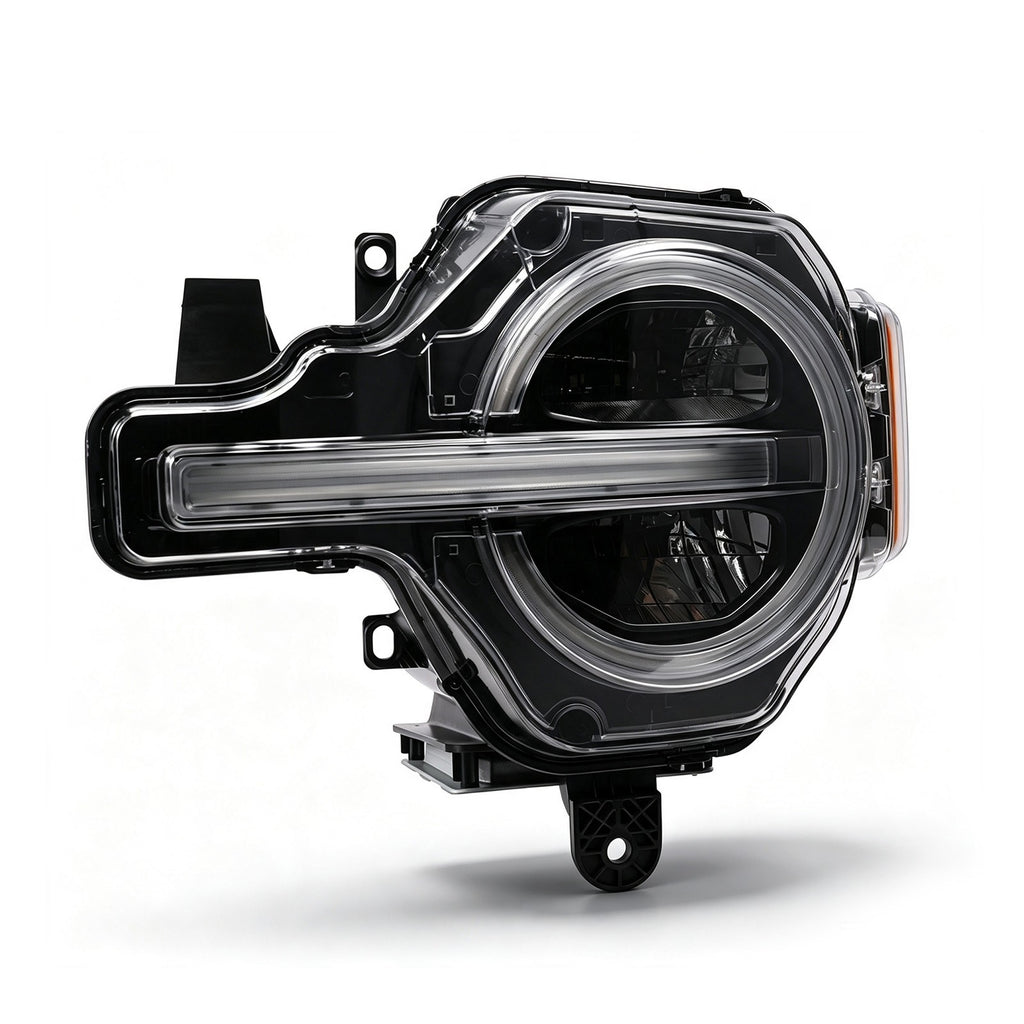 Right LED headlight side angle for 2021-2023 Ford Bronco
