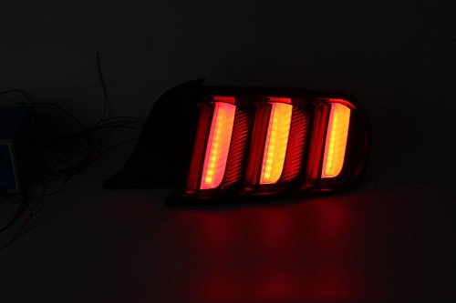 sequential LED tail light view 6 for Ford Mustang (2015-2017)