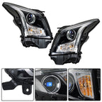 Right halogen projector headlight side angle for 2013-2018 Cadillac ATS
