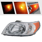 Pair halogen headlight front angle for 2009-2011 Chevrolet Aveo5