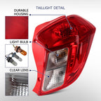 halogen tail light view 6 for Chevy Spark (2016-2022)