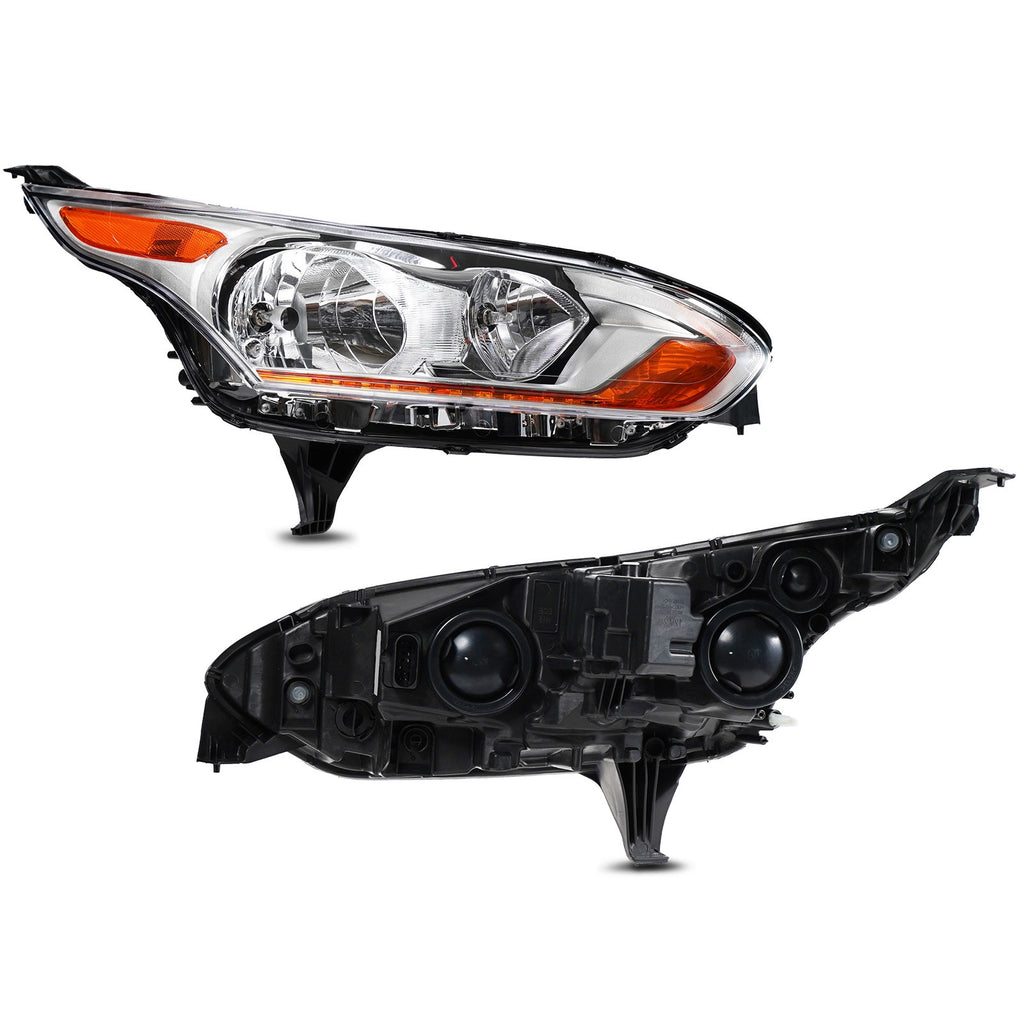 Right halogen headlight side angle for 2014-2018 Ford Transit Connect