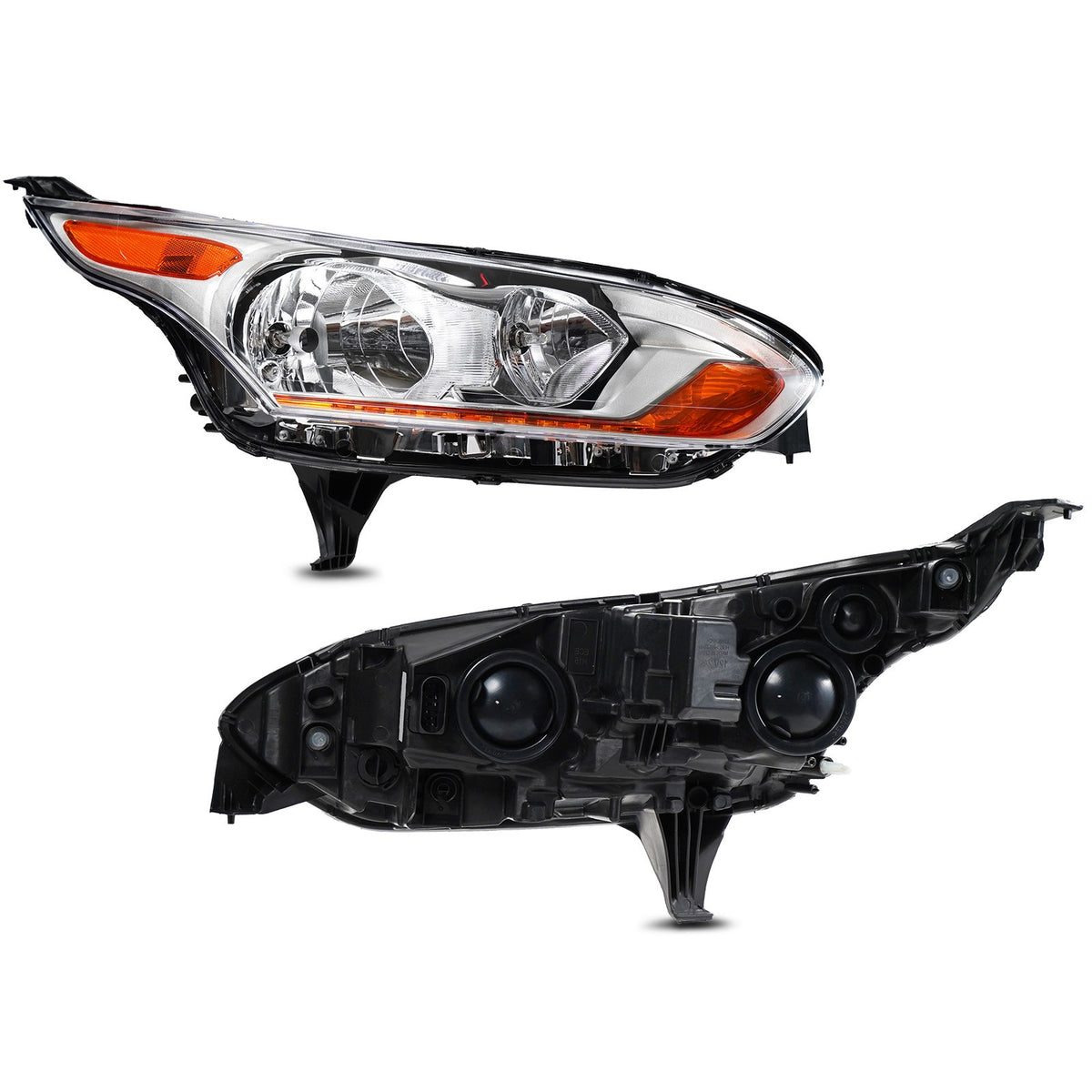 Right halogen headlight side angle for 2014-2018 Ford Transit Connect