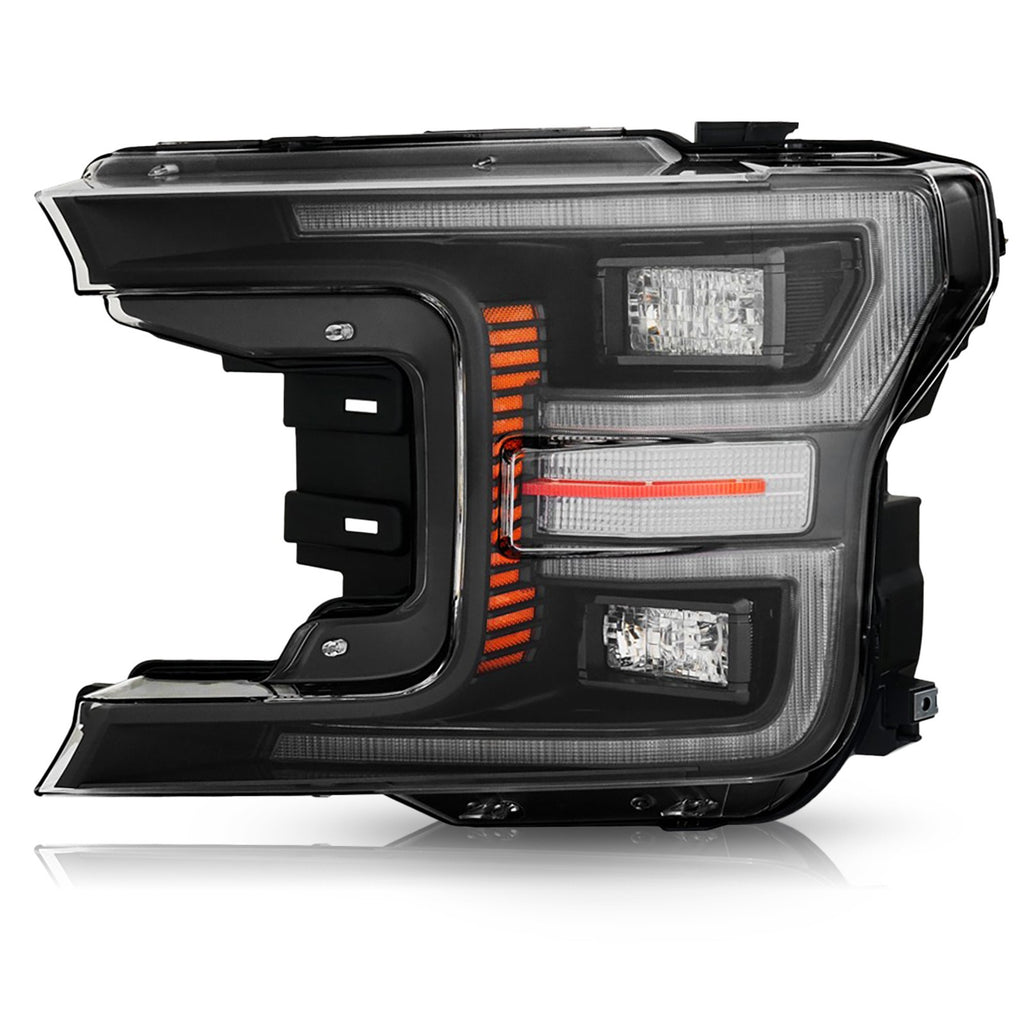 Left LED headlight side angle for 2018-2020 Ford F-150