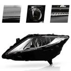 Left LED headlight side angle for 2013-2016 Lincoln MKZ