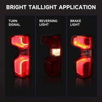 chrome LED tail light view 6 for Chevy Silverado 1500 (2019-2026)