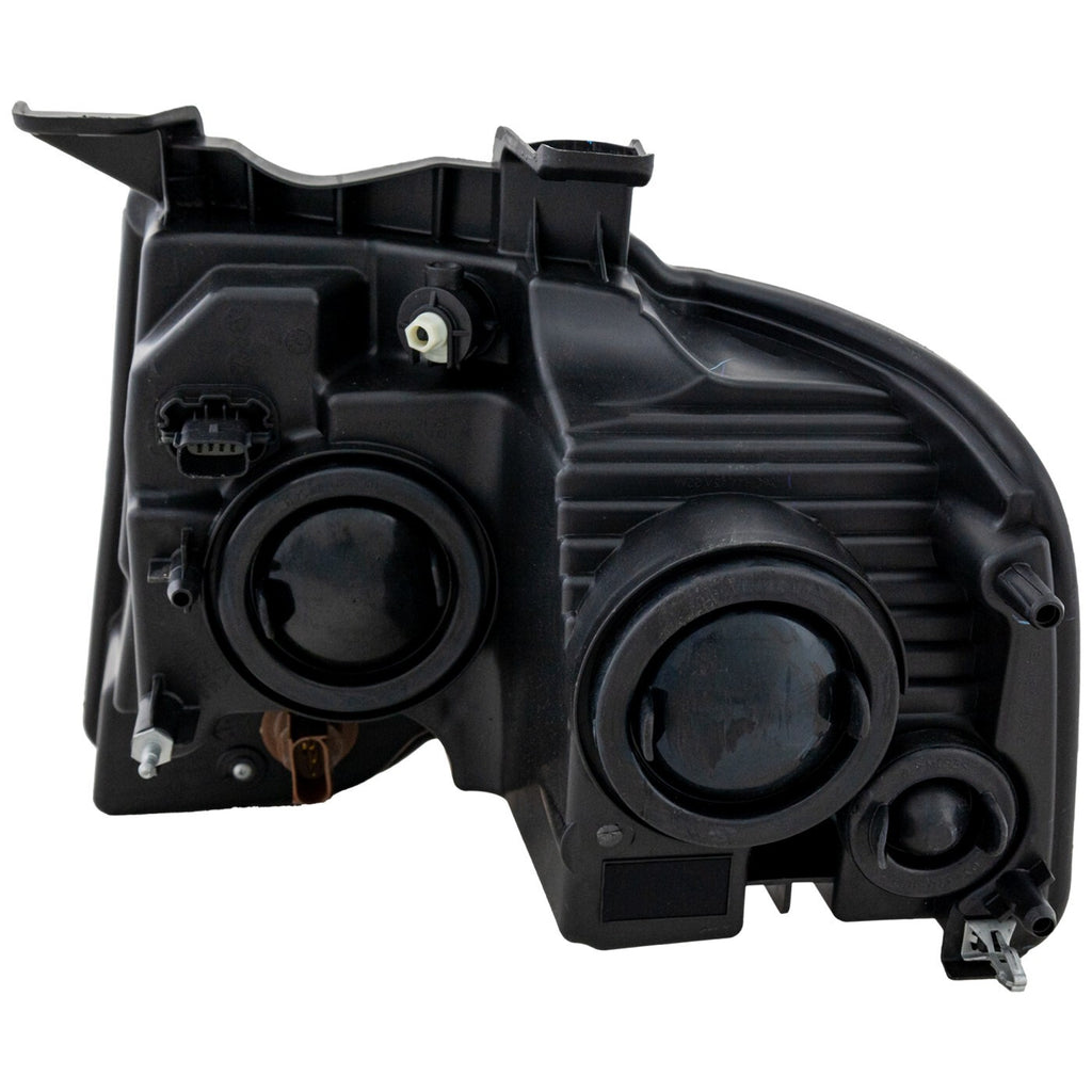 Right halogen projector headlight side angle for 2015-2017 Ford Expedition