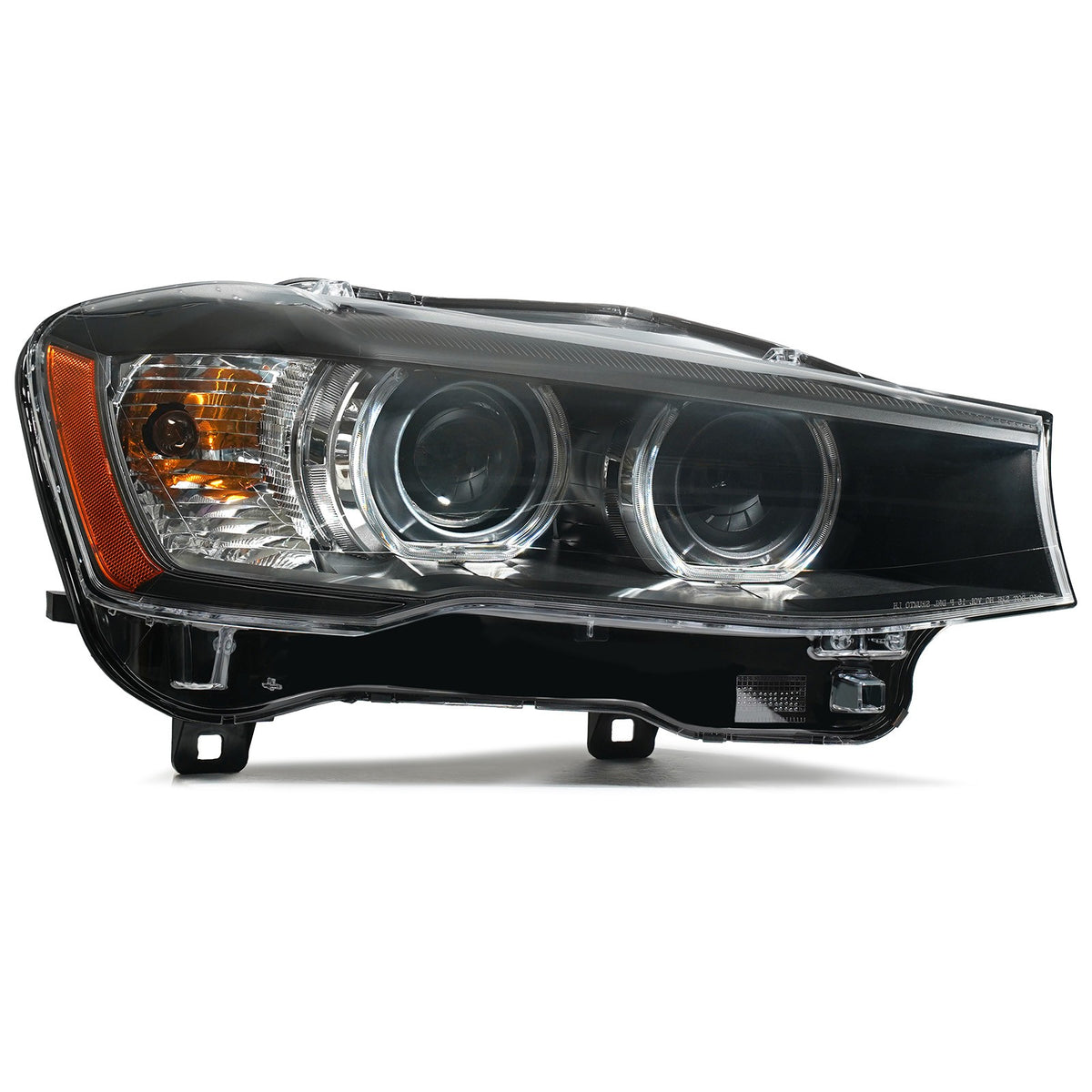 Right halogen projector headlight side angle for 2015-2018 BMW X3