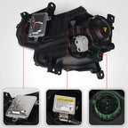 Hid headlight bottom angle for 2014-2018 Jeep Cherokee