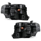Pair LED headlight rear housing angle for 2025-2026 Ford Maverick XL / XLT
