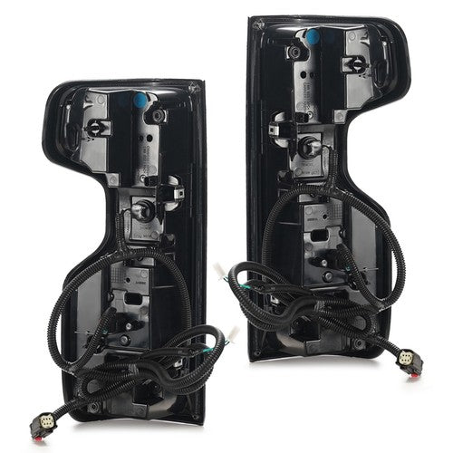 black LED tail light view 6 for Chevy Silverado 1500 (2019-2026)