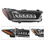 Right LED headlight side angle for 2017-2020 Acura MDX