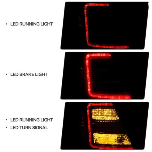 LED outer tail light view 6 for Ford Taurus (2013-2019)