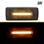 Day and night view with sequential signal