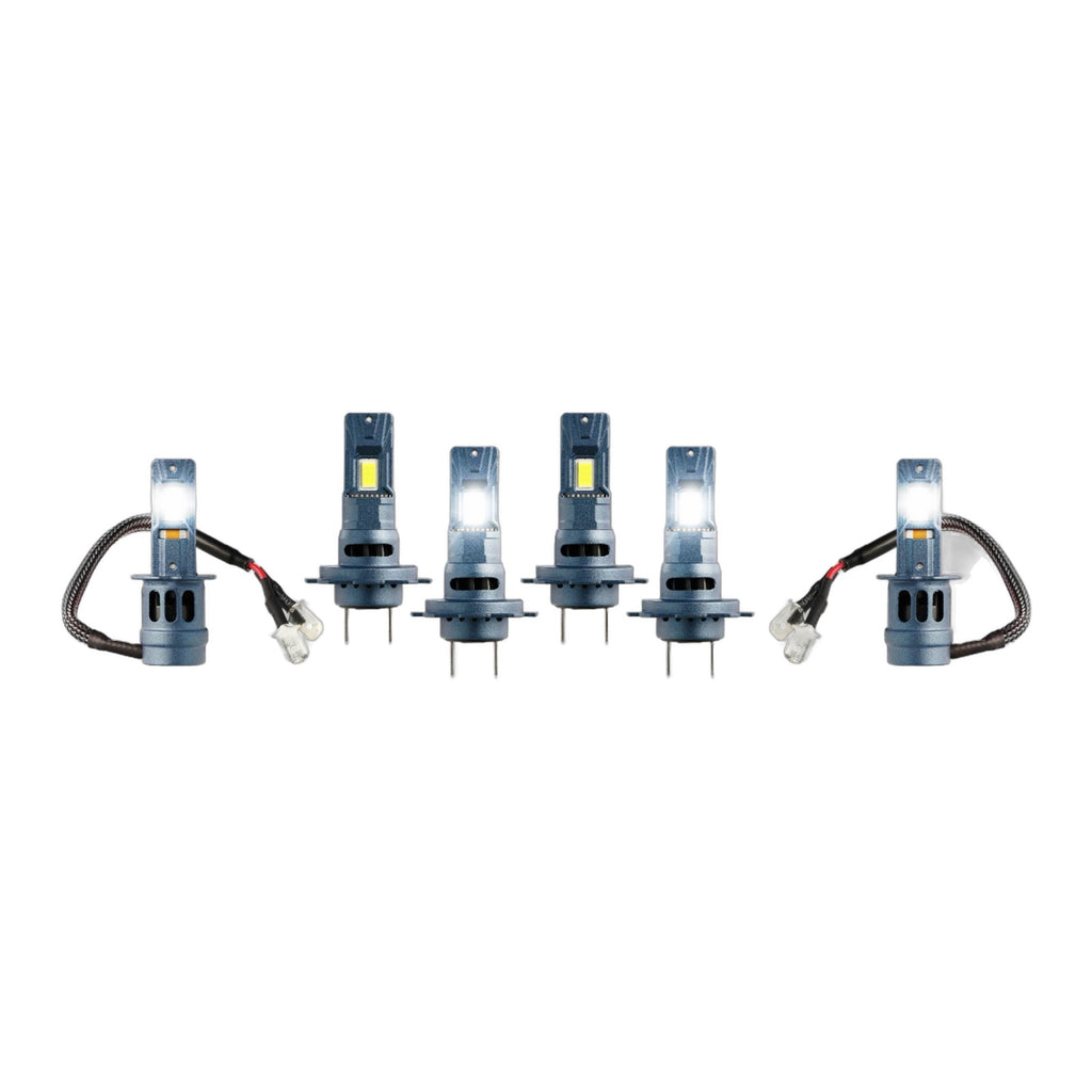 Included LED bulbs