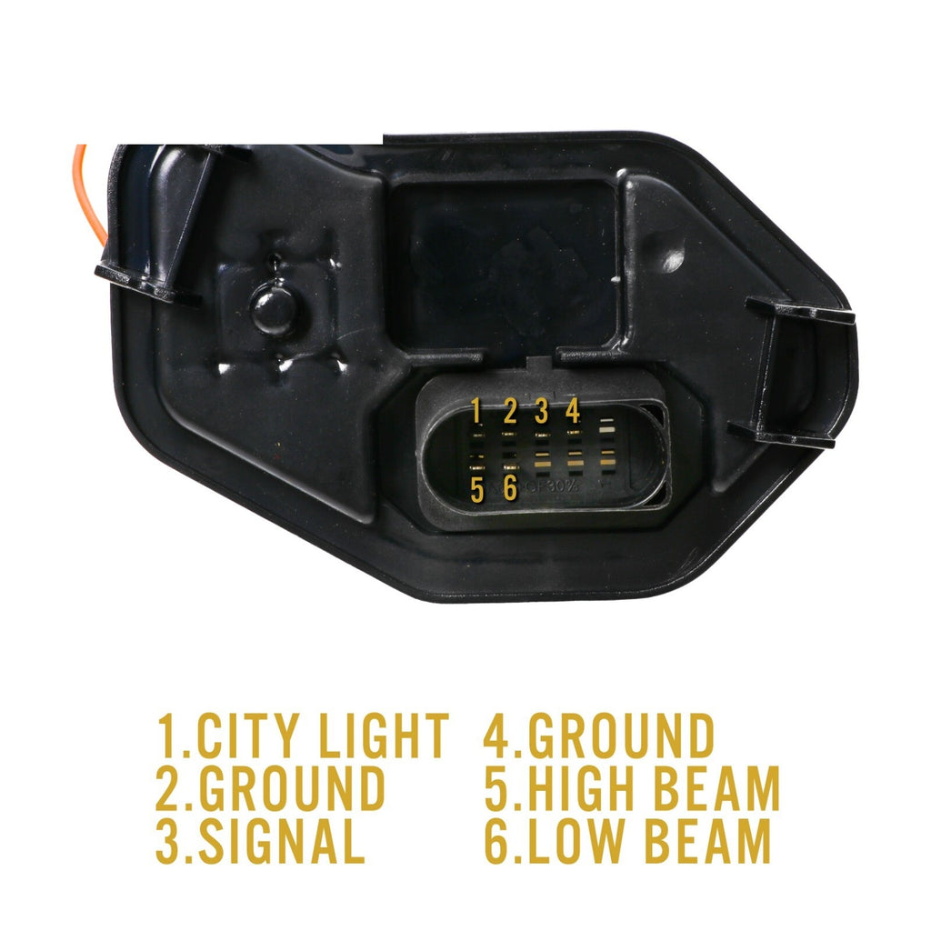 Wiring plug pinout