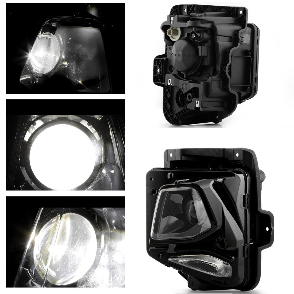 Pair LED headlight rear housing angle for 2019-2022 Chevy Blazer
