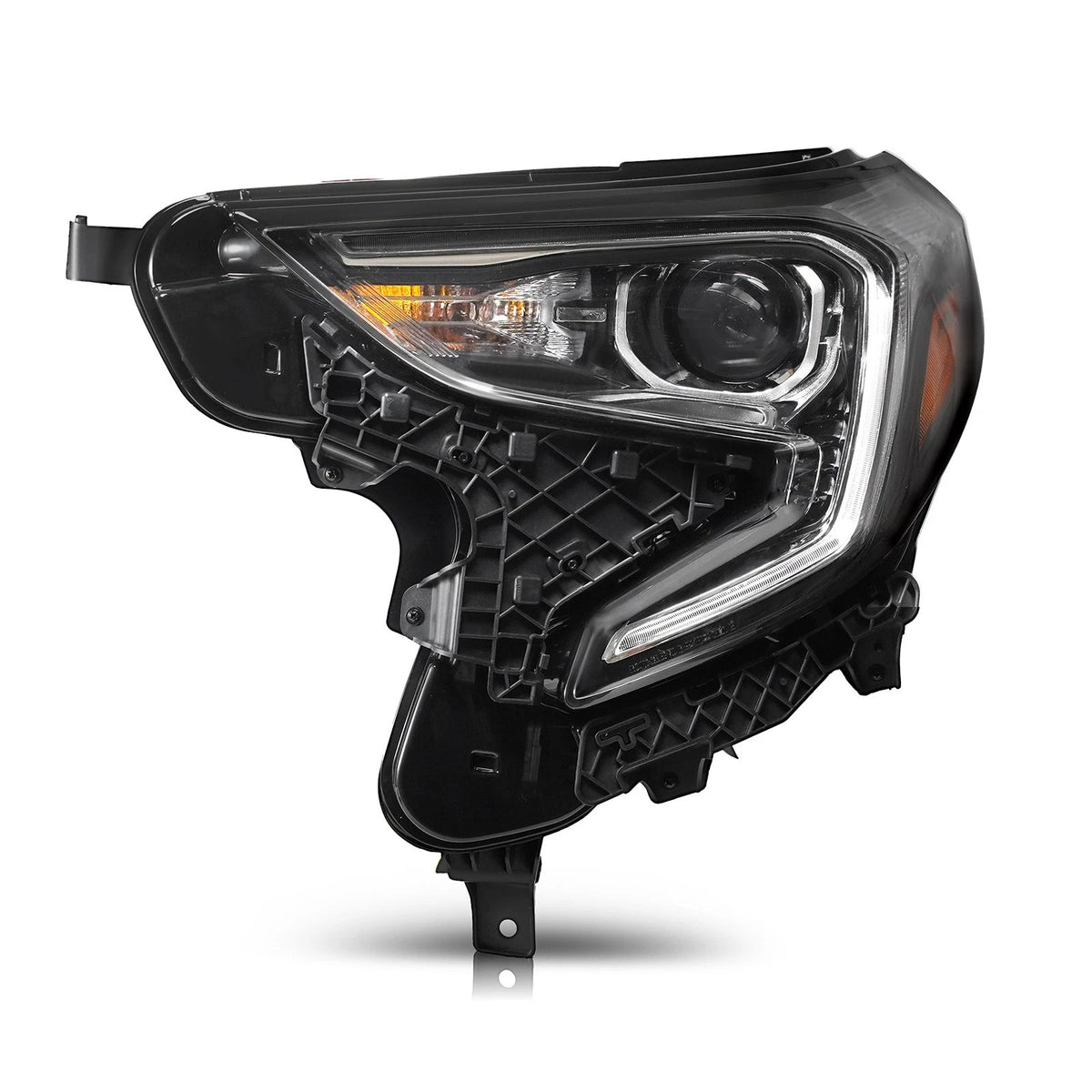 Pair HID headlight front angle for 2018-2021 GMC Terrain