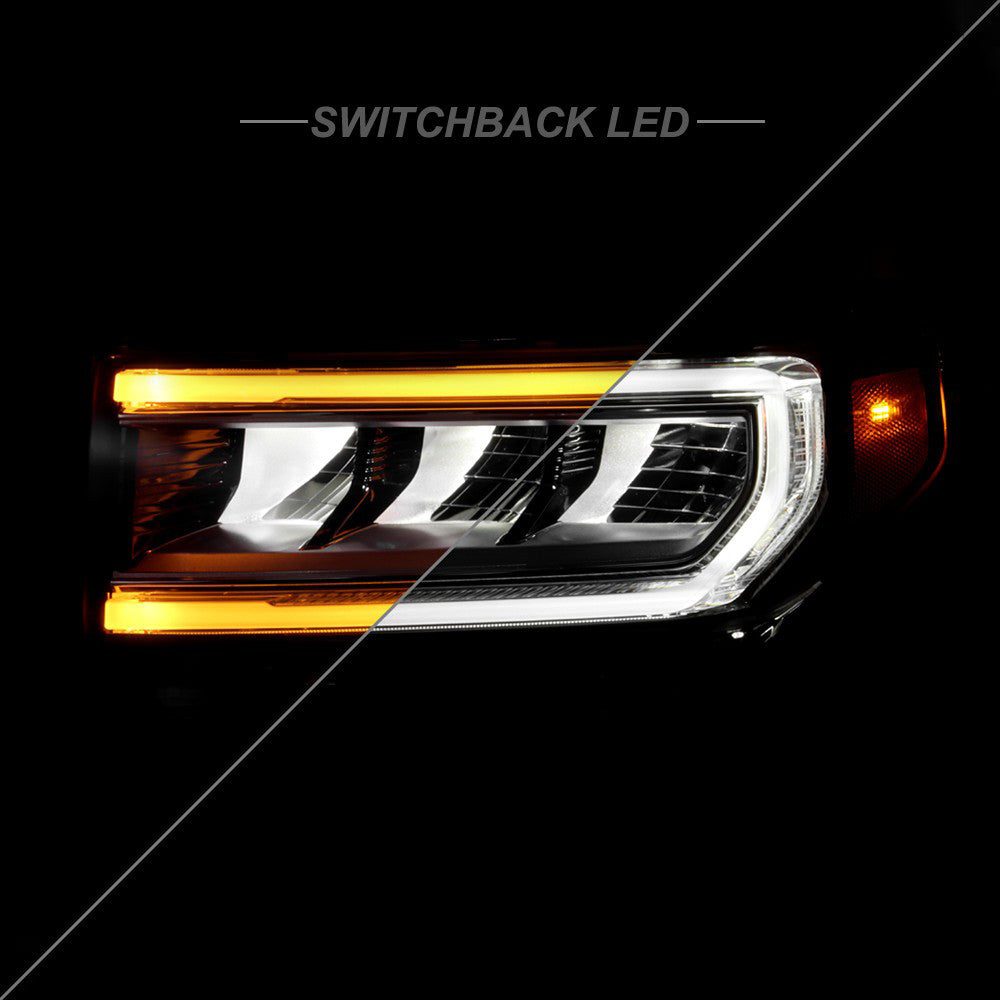 Left LED headlight side angle for 2020-2023 GMC Acadia AT4
