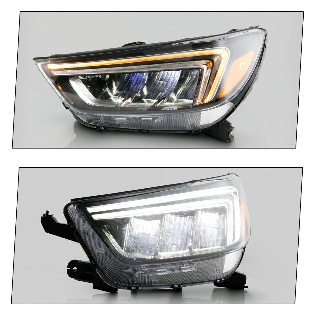 Right LED headlight side angle for 2017-2020 Buick Encore