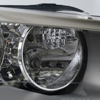 Right halogen headlight lens close-up for 2011-2014 BMW X3 F25