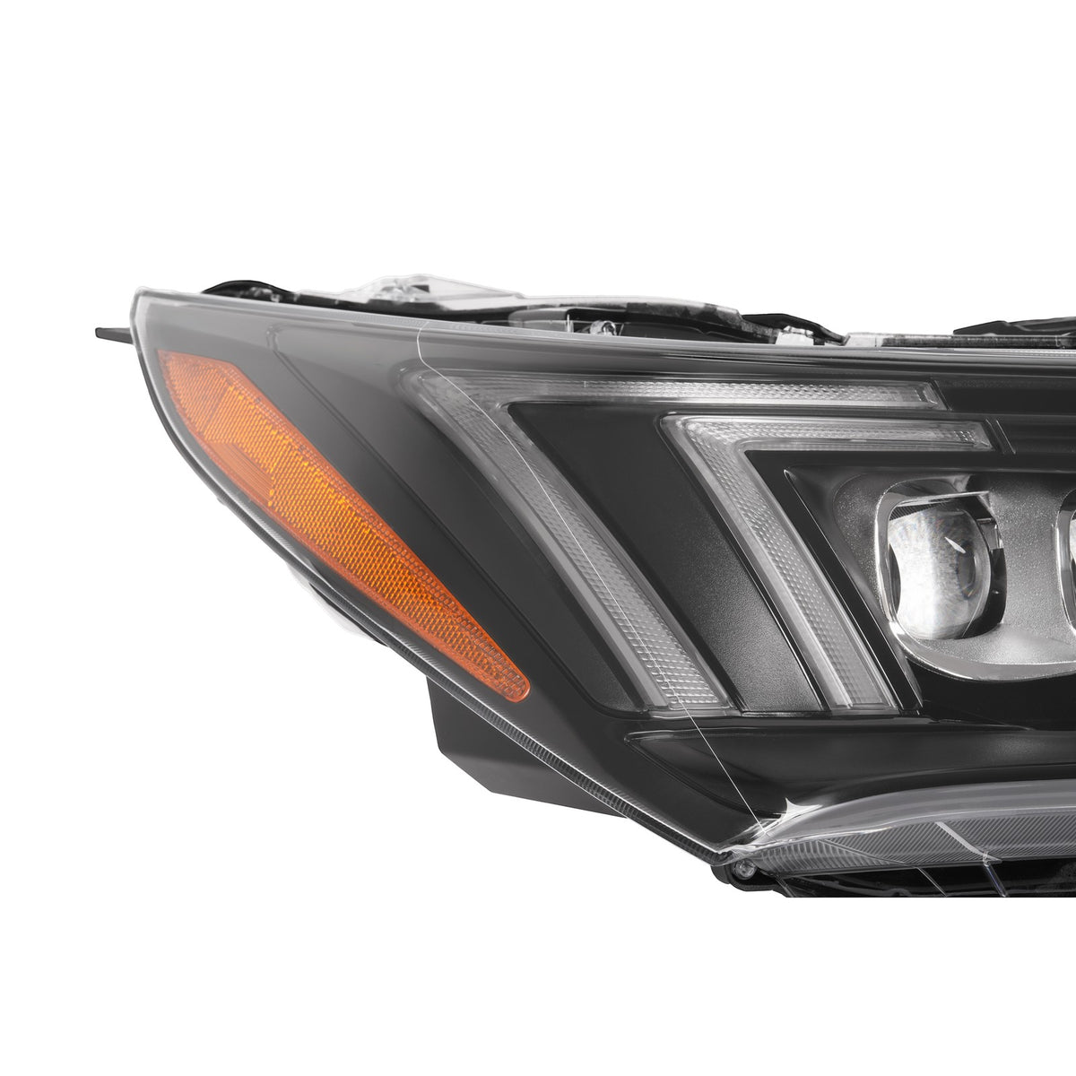 Pair LED headlight rear housing angle for 2017-2020 Acura MDX