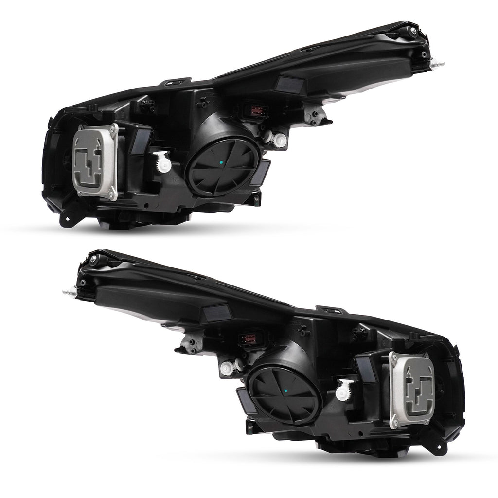Pair HID headlight front angle for 2015-2019 Cadillac CTS