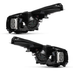 Pair HID headlight front angle for 2015-2019 Cadillac CTS