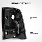 black LED tail light view 7 for Ram 1500 2500 3500 (2009-2018)