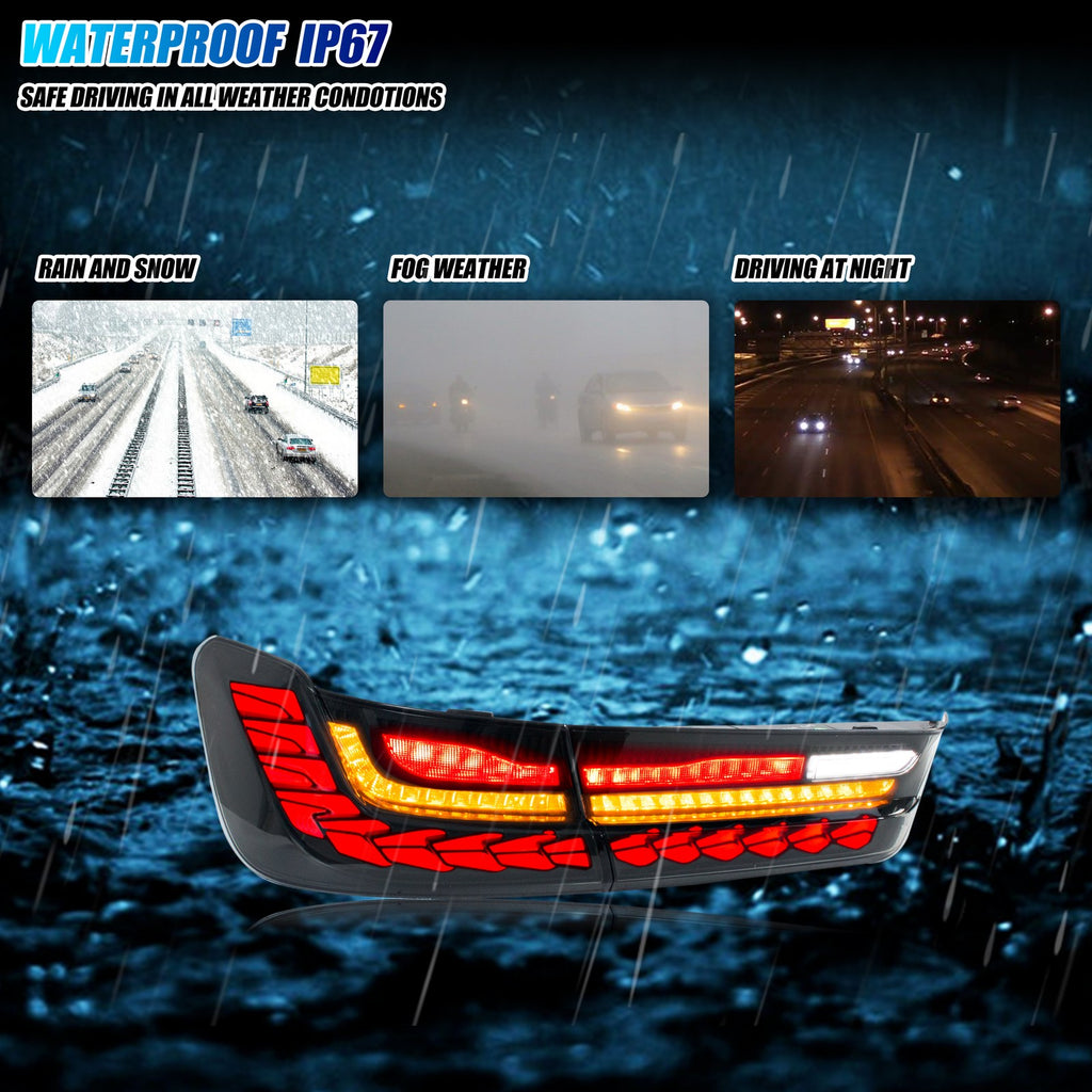 Sealed, waterproof construction of the 2019-2025 BMW 3 Series G20 / M3 G80 LED tail light