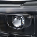 Pair LED headlight rear housing angle for 2024-2026 GMC Acadia AT4 / Elevation