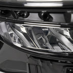 Left LED headlight lens close-up for 2022-2024 Chevrolet Equinox LT/RS